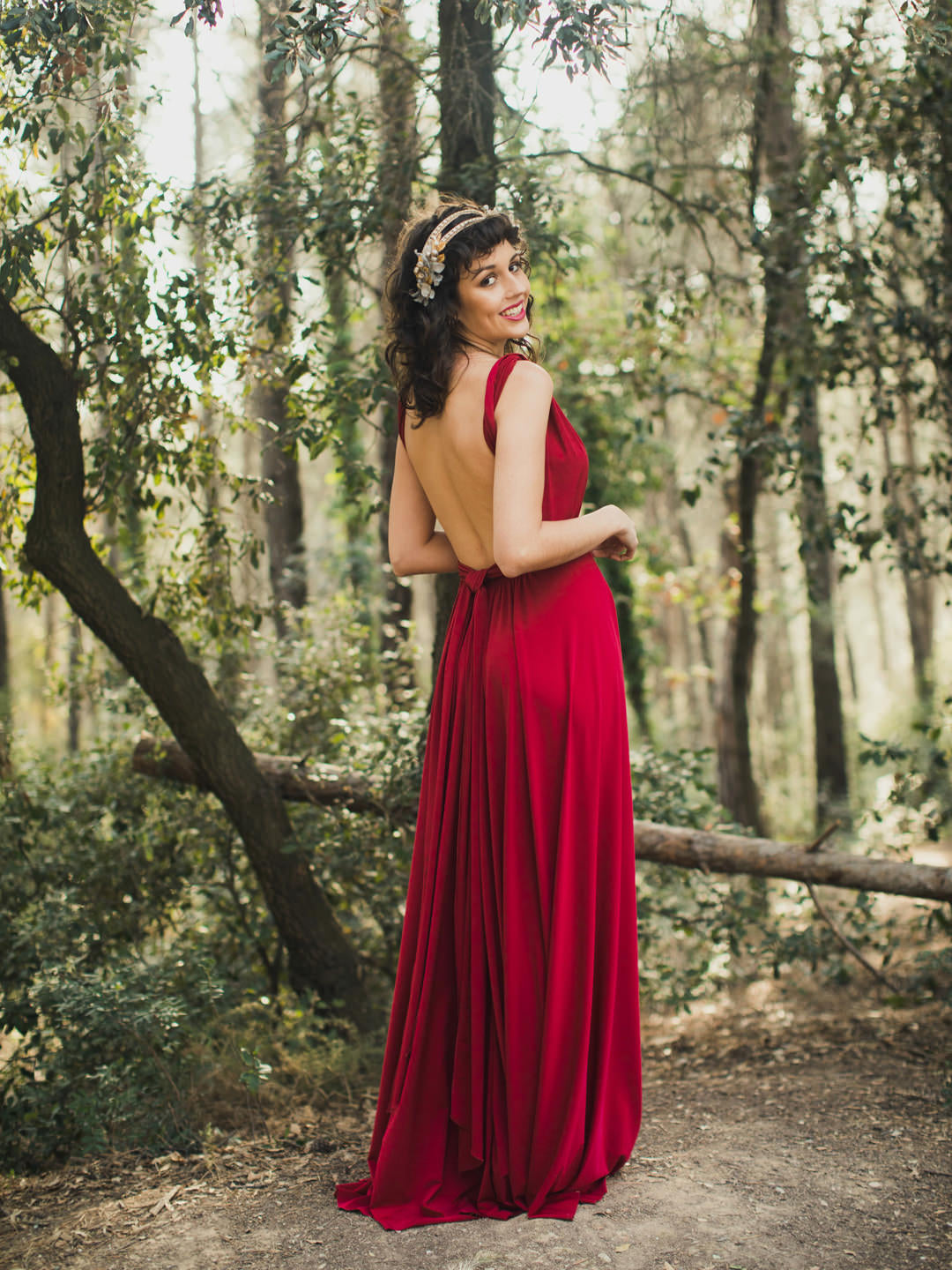 Peineta Celeste - Tocado de Alta Ceremonia CEYLAN