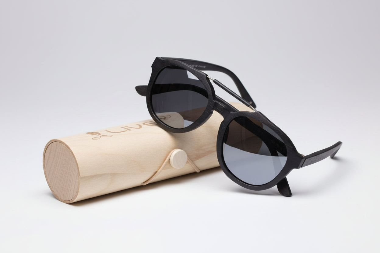 gafas de madera livegens
