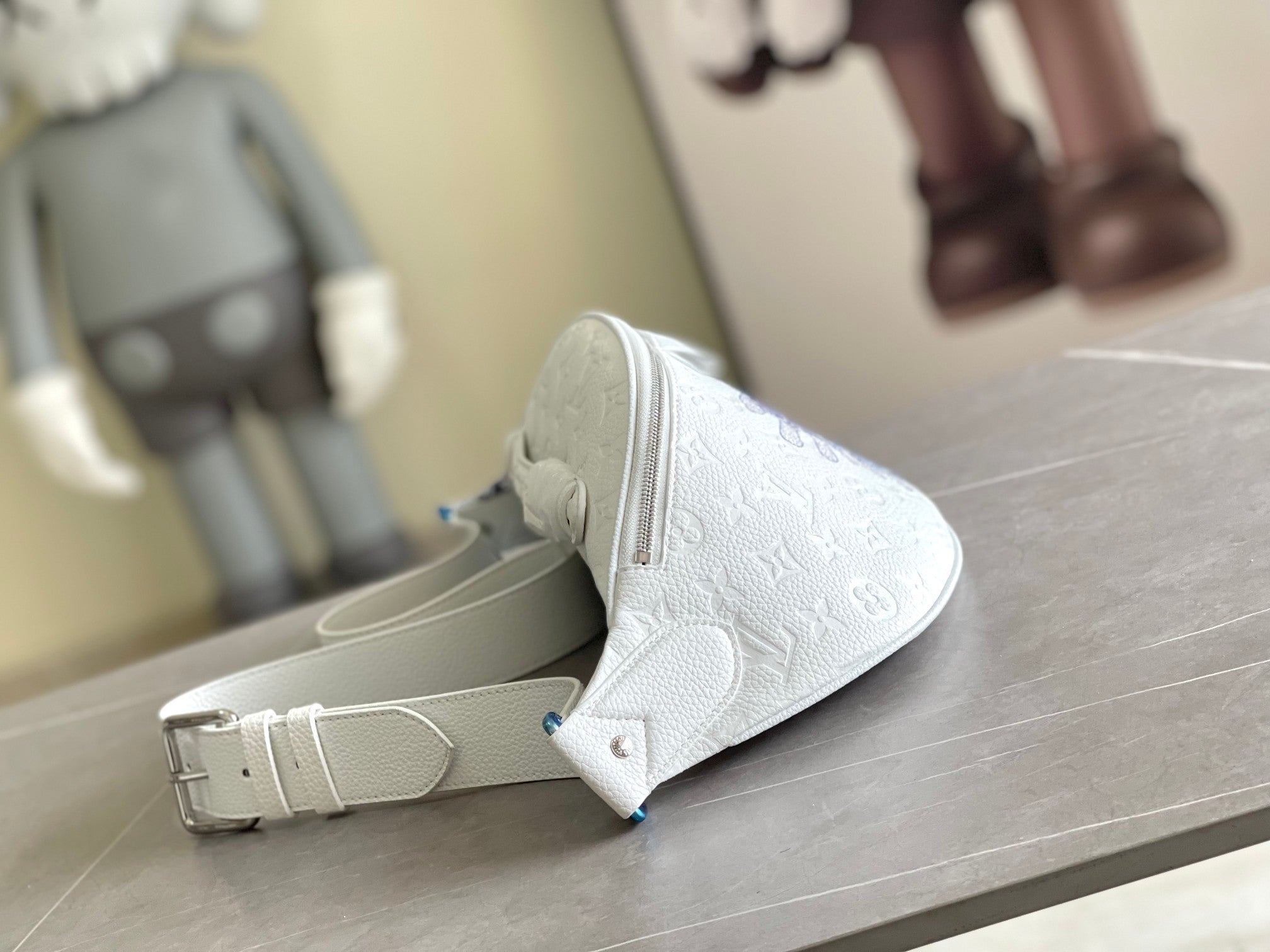 Men's Structured Crossbody Bag