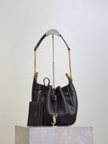 Women's Paris Bucket Bag – Black Leather