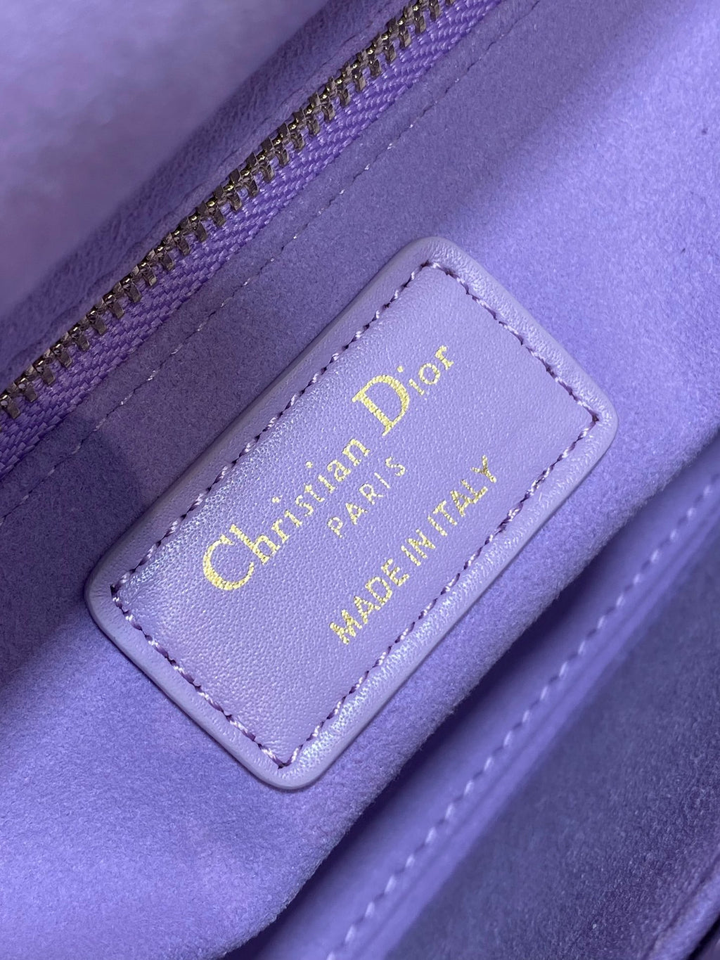 Women's Quilted Cannage Mini Handbag – Lilac