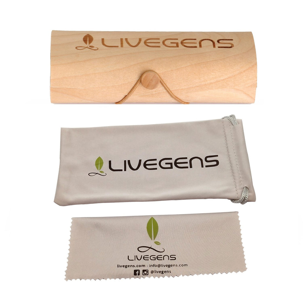 gafas de madera de bambú